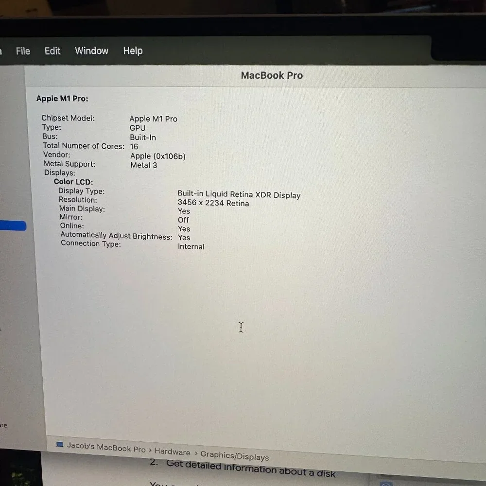 Apple MacBook Pro 16